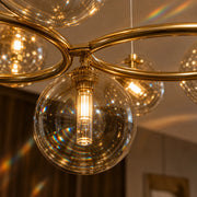 Полилей VENERE Luce, 3 кръга, 7xG9, злато, метал, регулируема височина - 12_LC811-7.png