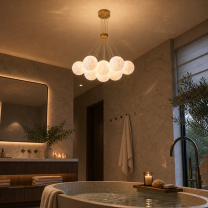 MODERN LOFT Полилей Bagliore, глобус, 9xE27, регулируема височина, злато - 23_LC816-9GD.png