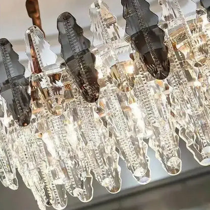 Candelabru Oliver, 8*E14, Chrome, Metal и Crystal