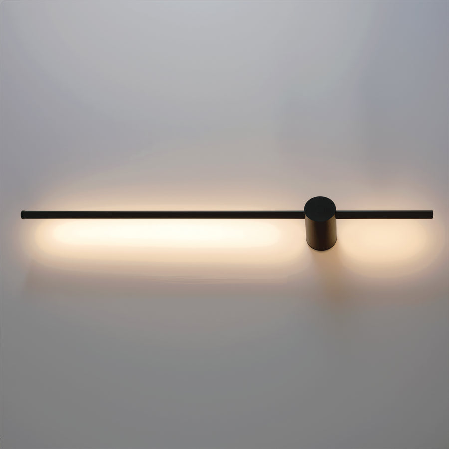 Прилагайте LED Angelique 24W черно бяло