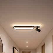 LED полилей с регулируем проектор FISSO Camilla 49W, светлина 3000/4000/6000k, черен
