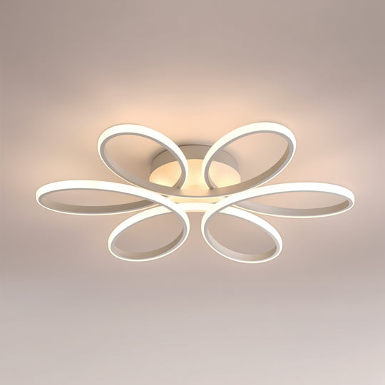 LED полилей с дистанционно управление ELIZA, 63W, Студена/Топла/Неутрална светлина, Димируем, Бял LED полилей с дистанционно управление Default Title Alessandro Design