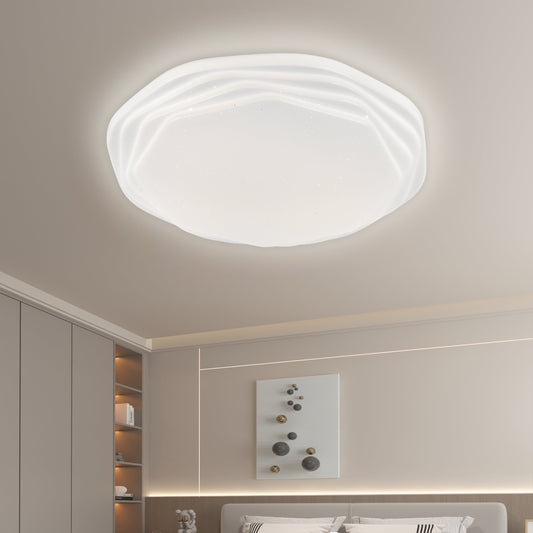 LED плафониери 23 cm, 22W, 3000K / 4000K / 6000K, бял, метален и акрил LED плафониери Default Title Alessandro Design