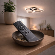 LED полилей с дистанционно управление на Бети 44W, 4 кръга, студ/гореща/неутрална светлина, нестабилна, черна