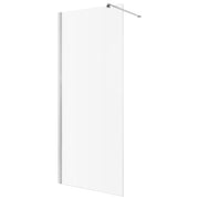 Paravan duș Walk-In 90x195 cm, sticlă securizată 8 mm, transparentă, profil metalic rezistent