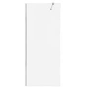 Paravan duș Walk-In 90x195 cm, sticlă securizată 8 mm, transparentă, profil metalic rezistent