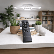 LED полилей с дистанционно BETTY 43W, 4 кръга, Студена/Топла/Неутрална светлина, Димируем, Бял