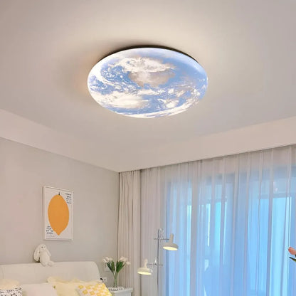 LED LED LULUS, 3000/4000/6000K, 32W, син, диаметър 35 cm