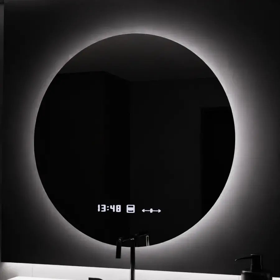 70см кръгло светодиодно огледало серентит motionglow marcellow тел.