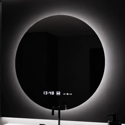70см кръгло светодиодно огледало серентит motionglow marcellow тел.