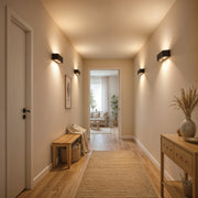 Нанесете външна светодиодна елис, 6W, 6 източника на светлина, топла светлина, черно