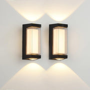 Външна LED стенна лампа AX150BK 7W Черна