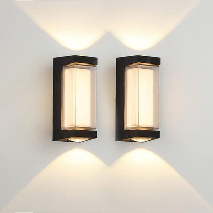 Външна LED стенна лампа AX150BK 7W Черна