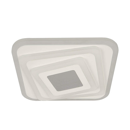 LED LED LED 3D 45W, квадратна, студена/гореща/неутрална светлина, бяла