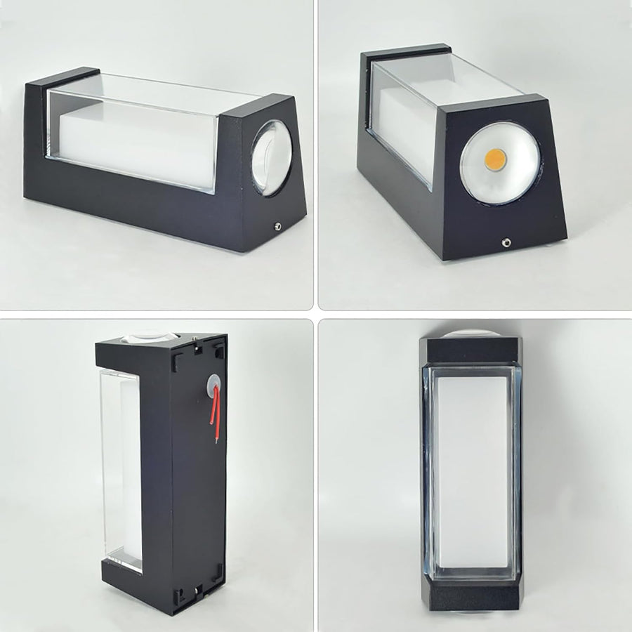 Външна LED стенна лампа AX150BK 7W Черна