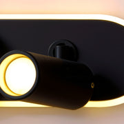LED полилей с регулируем проектор FISSO Camilla 49W, светлина 3000/4000/6000k, черен