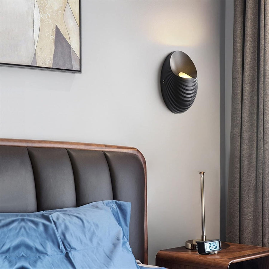 Външна стенна лампа Raisa, 18W, 3000K, черна