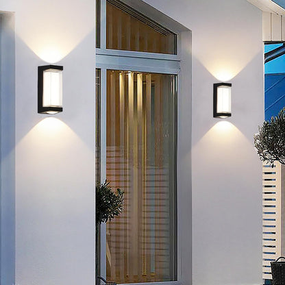 Външна LED стенна лампа AX150BK 7W Черна