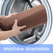 Комплект от 3 постелки за баня, 50x40 см, сини, неплъзгащи се