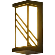 Външна LED стенна лампа AX140BK 20W Бяла Черна