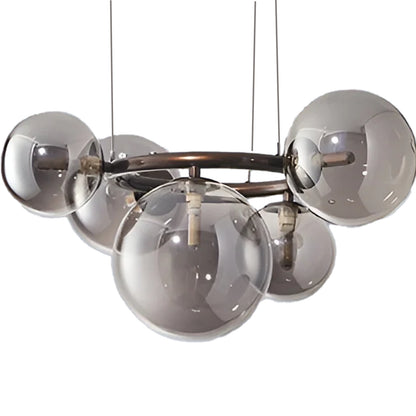 Кръгла лампа, Venere Zodiaco, 1 5xg9 кръг, метал, черен, регулируема височина