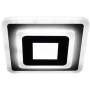 Mornika 14W LED LED, диаметър 25 см, квадрат, неутрална светлина, бяло