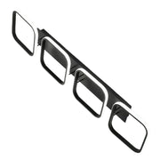 LED полилей VERTEX 45W, 4 квадрата, линеен, студена/топла/неутрална светлина, черен