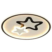 LED полилей с емелен дистанционно управление 57W, звезда, студена/гореща/неутрална светлина, нестабилна, черна