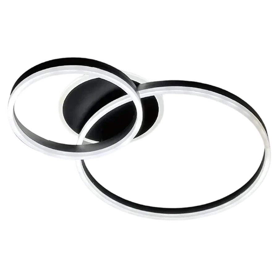 LED полилей с дистанционно RINOVA 66W, 2 Кръга, Студена/Топла/Неутрална светлина, Димируем, Черен