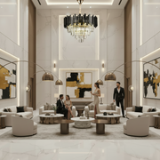 Кристален полилей Blois Eleganza 8xe14, диаметър 49 см, черен, регулируема височина