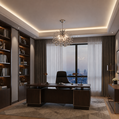 Кристален полилей PROWES Eleganza, 8xE14, D50 см, блестящ хром, регулируема височина, метал и кристал