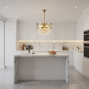 CRISTAL CHANDELIER ALFRED 6X E14 Golden