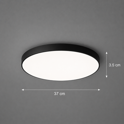 SOLIS LED плафон 37cm 33W Cold Light Черен