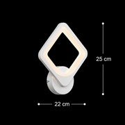 Нанесете Akila LED, 12W, бяла, студена/гореща/неутрална светлина