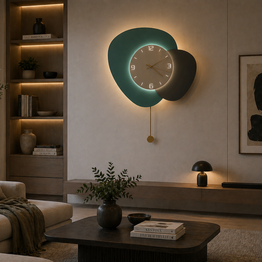 Декоративна LED стенна лампа DUOS Ø50cm Cool/Neutral/Warm Green Вътрешни стенни лампи Default Title Alessandro Design