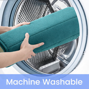 Комплект от 3 постелки за баня, 50x40 см, сини, неплъзгащи се