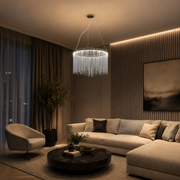 Окачен LED полилей с дистанционно ILLUMINA MAGNUS, 38W, Студена/Топла/Неутрална светлина, Димируем, Сребрист