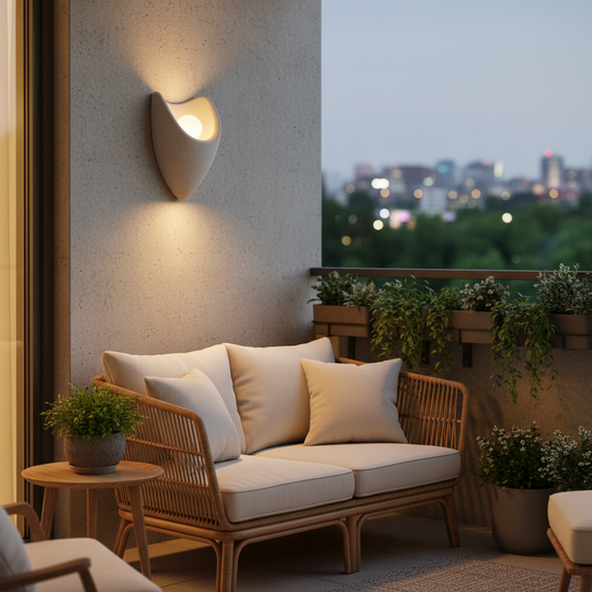 Декоративна лампа CONNO, 26см, 1xE27, полистирен, сива