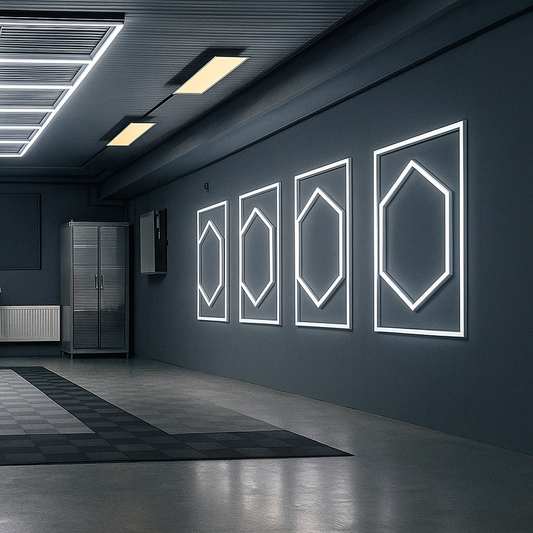 Honeycomb 1050mm x 1200mm LED шестоъгълници