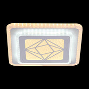Lustra LED Amber, 30W, Alb, Acril, 4000K