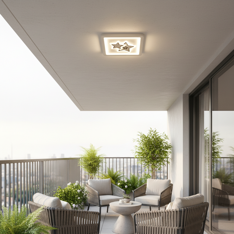 LED LED LED Kathleen RGB 15W, топла/неутрална светлина, бяла