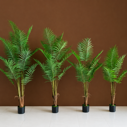 Decorațiune Roystonea Regia, 180 cm, 10 frunze, Verde