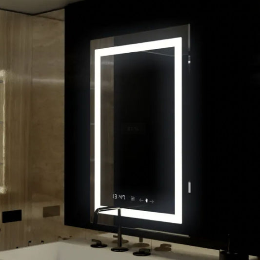 Огледален светодиоден правоъгълна 50x70cm InsideUs Touch System Wisabilities