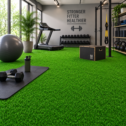 Gazon Artificial Pentru Interior, 20 x 250 cm, Grosime 2cm, Densitate 15 Fire, Verde