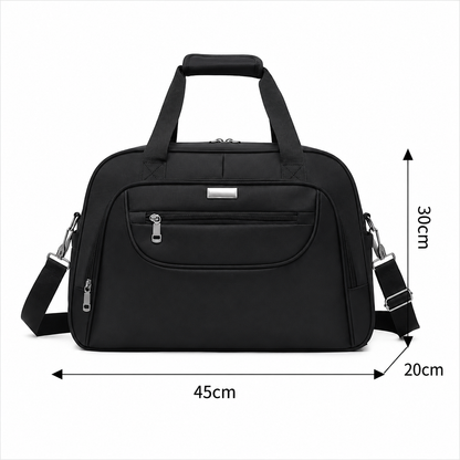 Пътна чанта AKTAU, 45x20x30 см, Oxford, черна