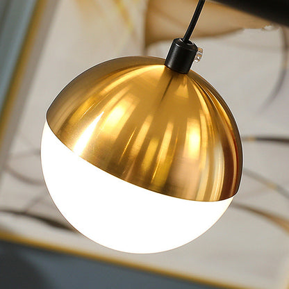 Суспендиран LED LED Acril Estella с дистанционно управление, Davable, 3000k/4000K/6000K, злато, метал и акрил