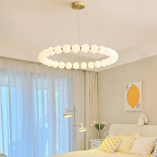 Lustra Suspended LED акрил Celesti 42W с дистанционно управление, Davable, 3000K/4000K/6000K, злато, метал и акрил