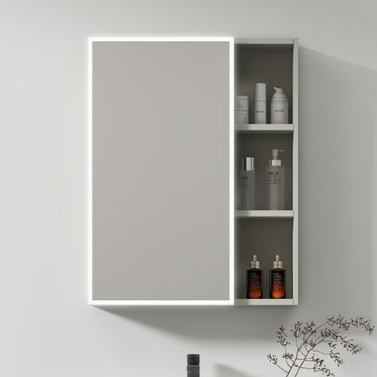 Ingrid шкаф с LED огледало DBP123 80x70 бяло