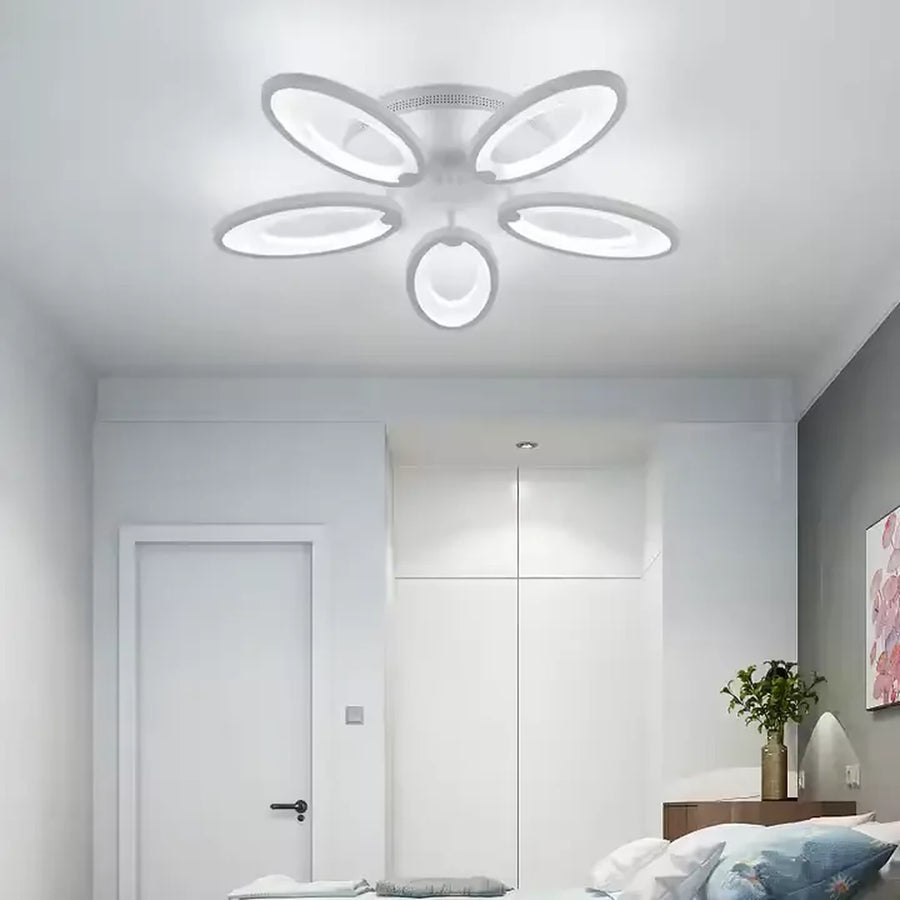 LED похот със слънчогледов 54W дистанционно управление 5 елемента студено/горещо/бяло неутрално бяло