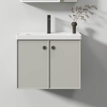 Ingrid шкаф с LED огледало DBP123 80x70 бяло